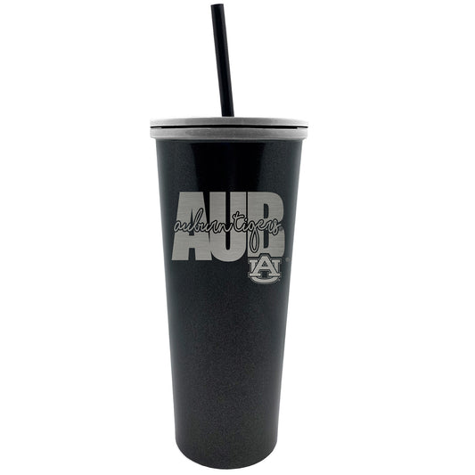 Auburn Tigers 24oz. Onyx Skinny Tumbler