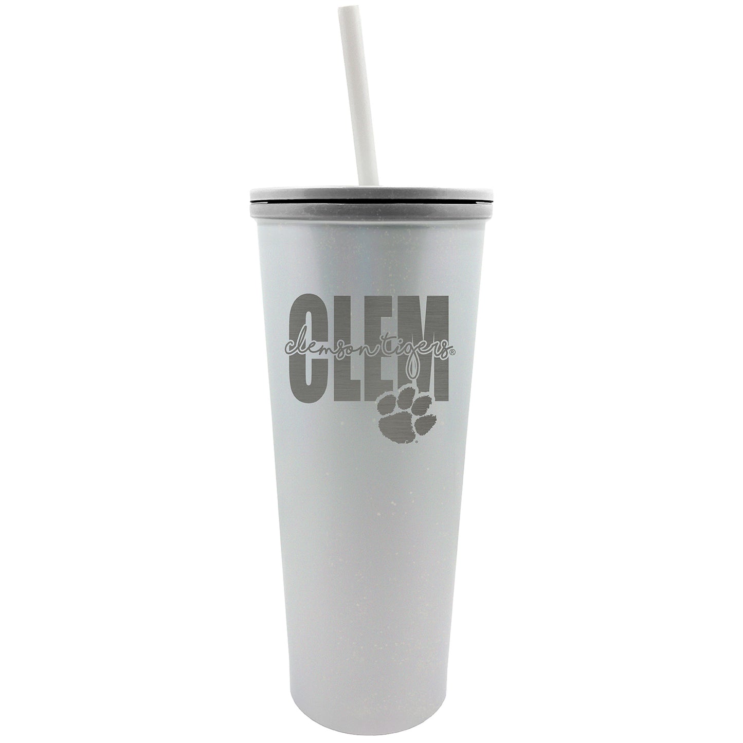 Clemson Tigers 24oz. Opal Skinny Tumbler