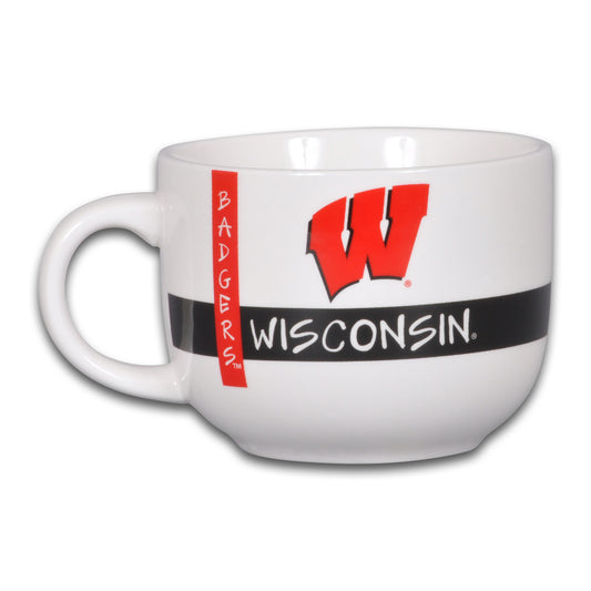 Wisconsin Badgers Team Soup Mug