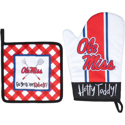 Ole Miss Rebels Pot Holder Set