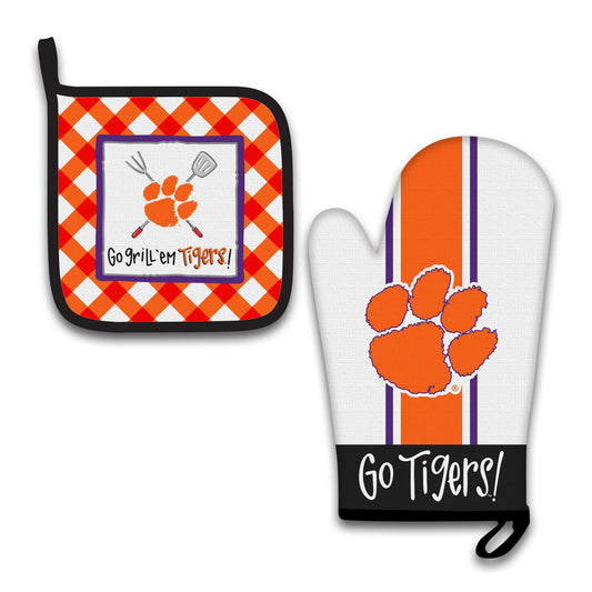 Clemson Tigers Pot Holder Set