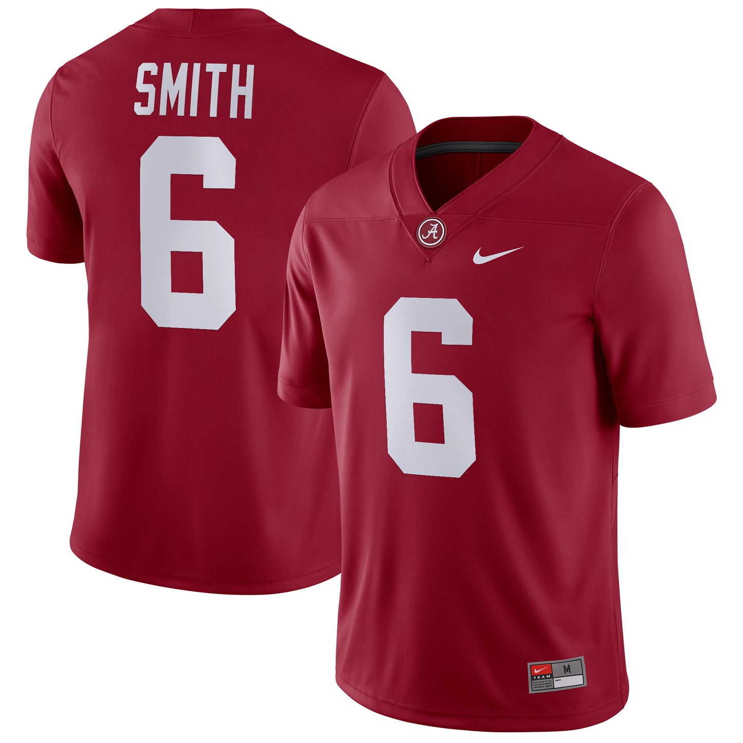 Men's Nike DeVonta Smith Crimson Alabama Crimson Tide Player Game Jersey