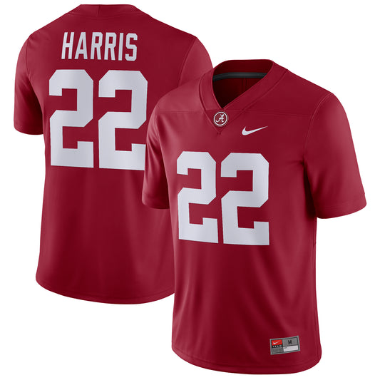 Men's Nike Najee Harris Crimson Alabama Crimson Tide Player Game Jersey