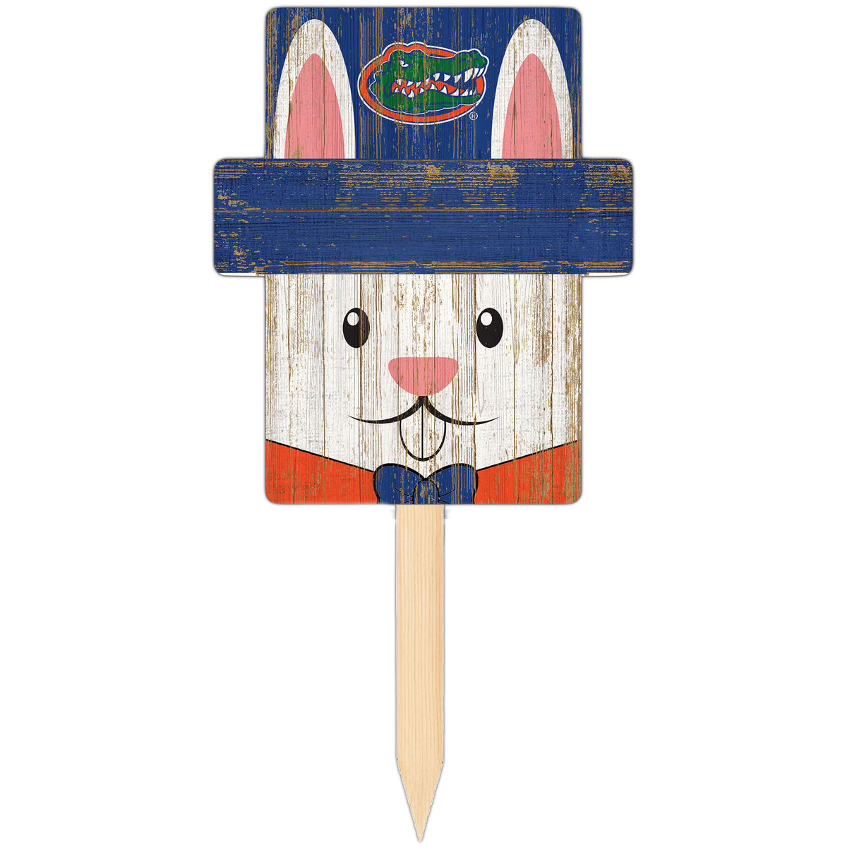 Florida Gators 16" x 19" Easter Bunny Yard Stake