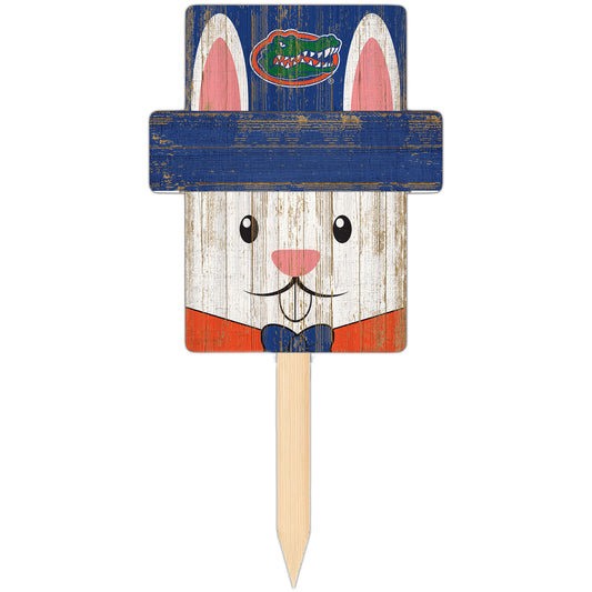 Florida Gators 16" x 19" Easter Bunny Yard Stake