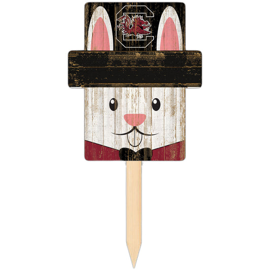 South Carolina Gamecocks 16" x 19" Easter Bunny Yard Stake