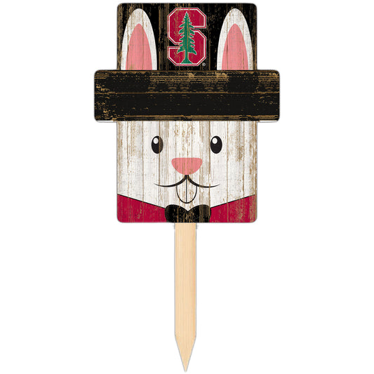 Stanford Cardinal 16" x 19" Easter Bunny Yard Stake