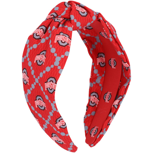 Ohio State Buckeyes Lindsay Cape Cod Knot Headband