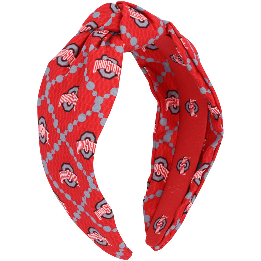 Ohio State Buckeyes Lindsay Cape Cod Knot Headband
