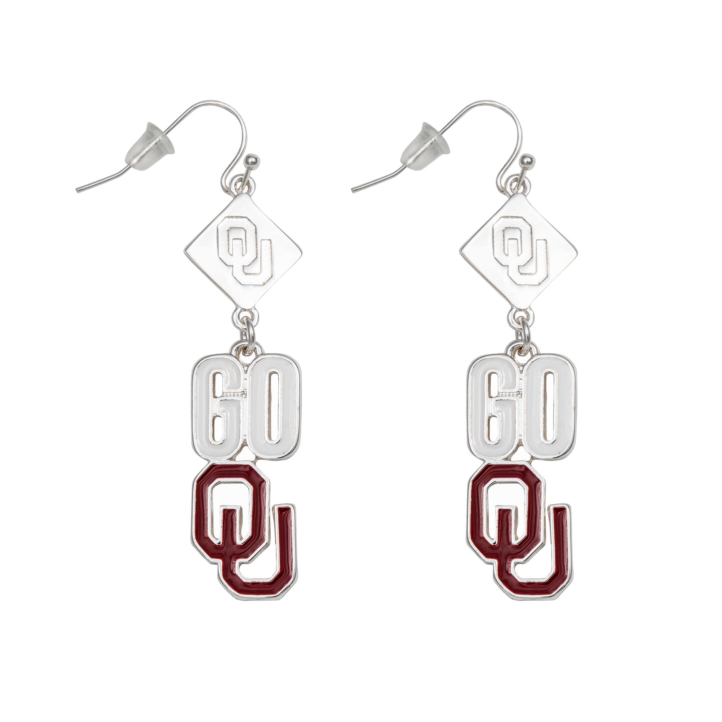 Oklahoma Sooners Della Earrings