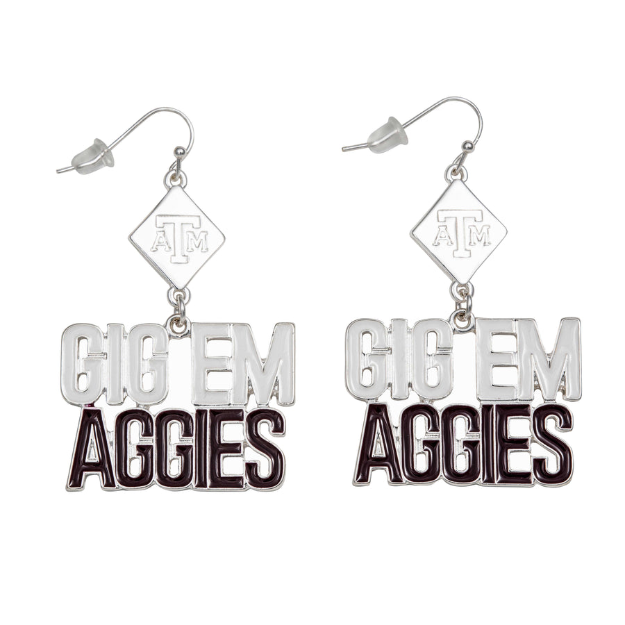 Texas A&M Aggies Della Earrings