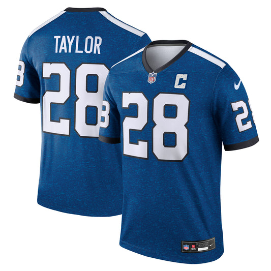 Men's Nike Jonathan Taylor Royal Indianapolis Colts Indiana Nights Alternate Legend Jersey