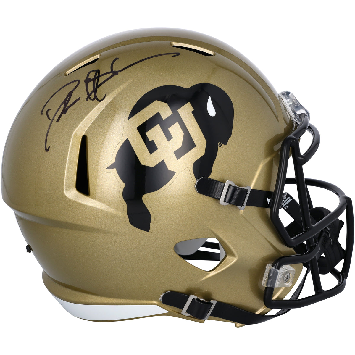 Deion Sanders Colorado Buffaloes Autographed Riddell Speed Replica Helmet