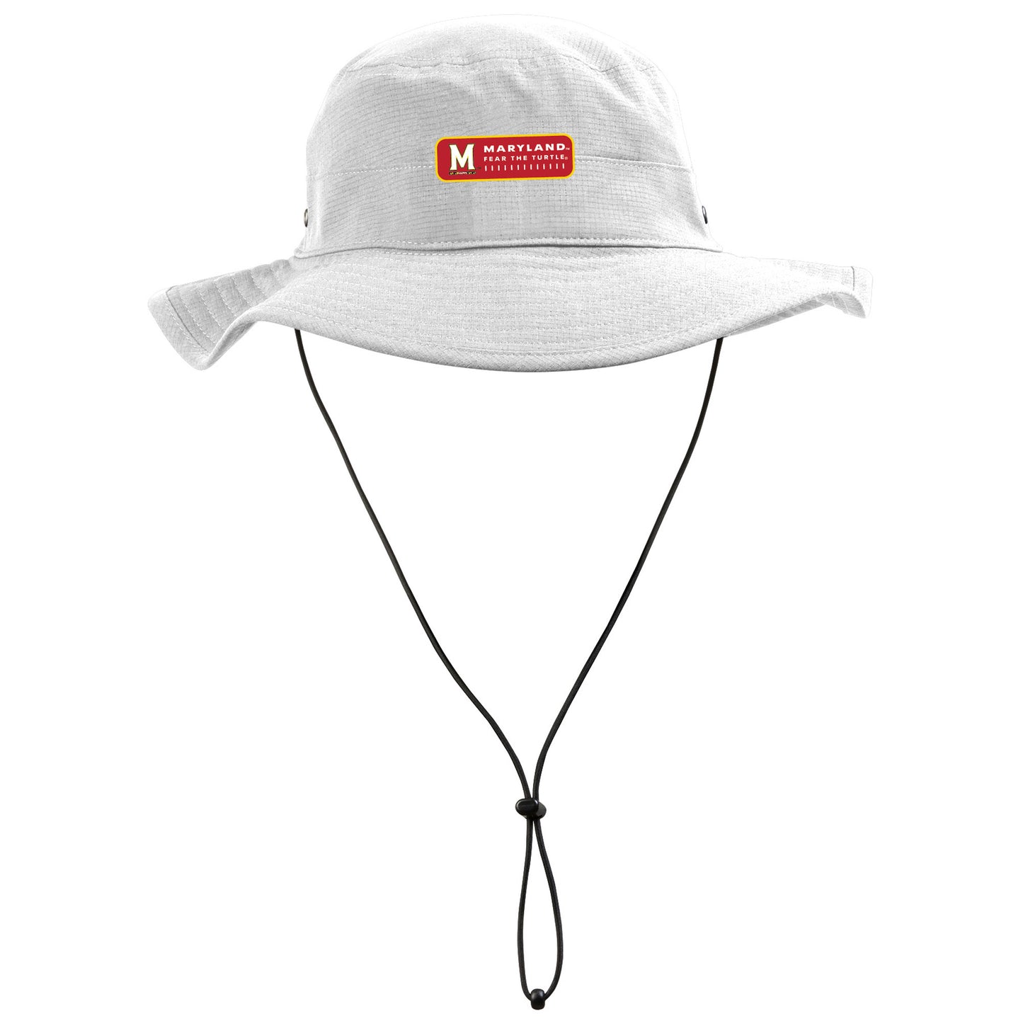 Men's Under Armour White Maryland Terrapins Performance Boonie Bucket Hat