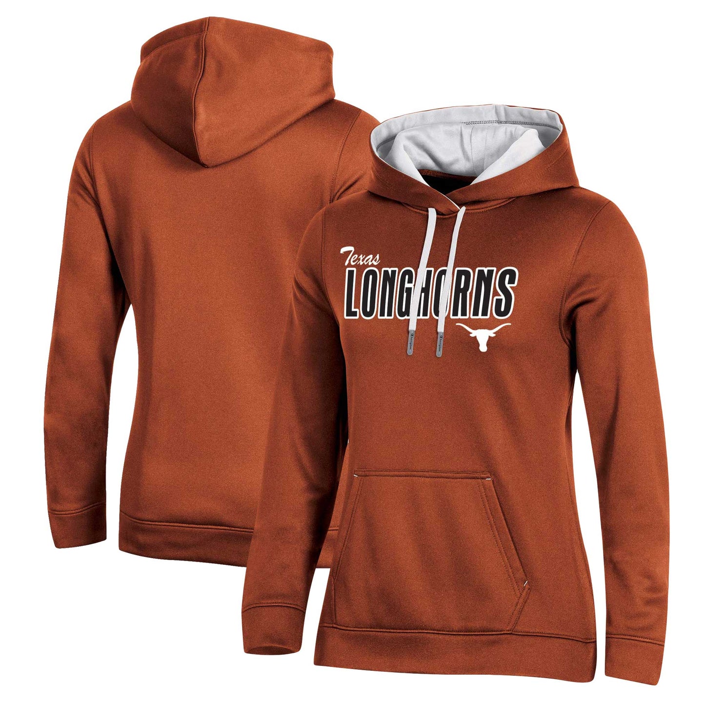 Women's Champion Texas Orange Texas Longhorns Team Pullover Hoodie