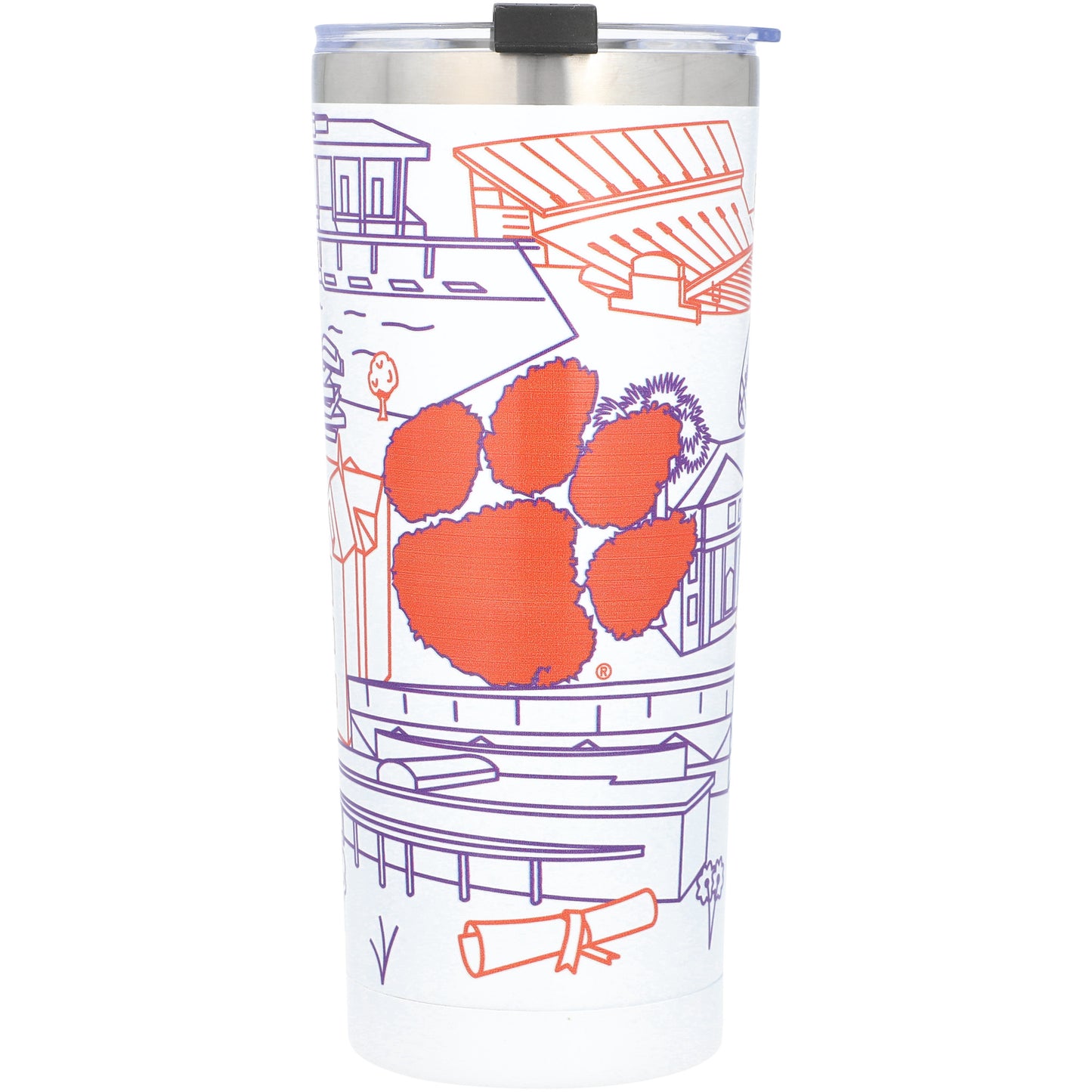 Clemson Tigers 24oz. Campus Tumbler