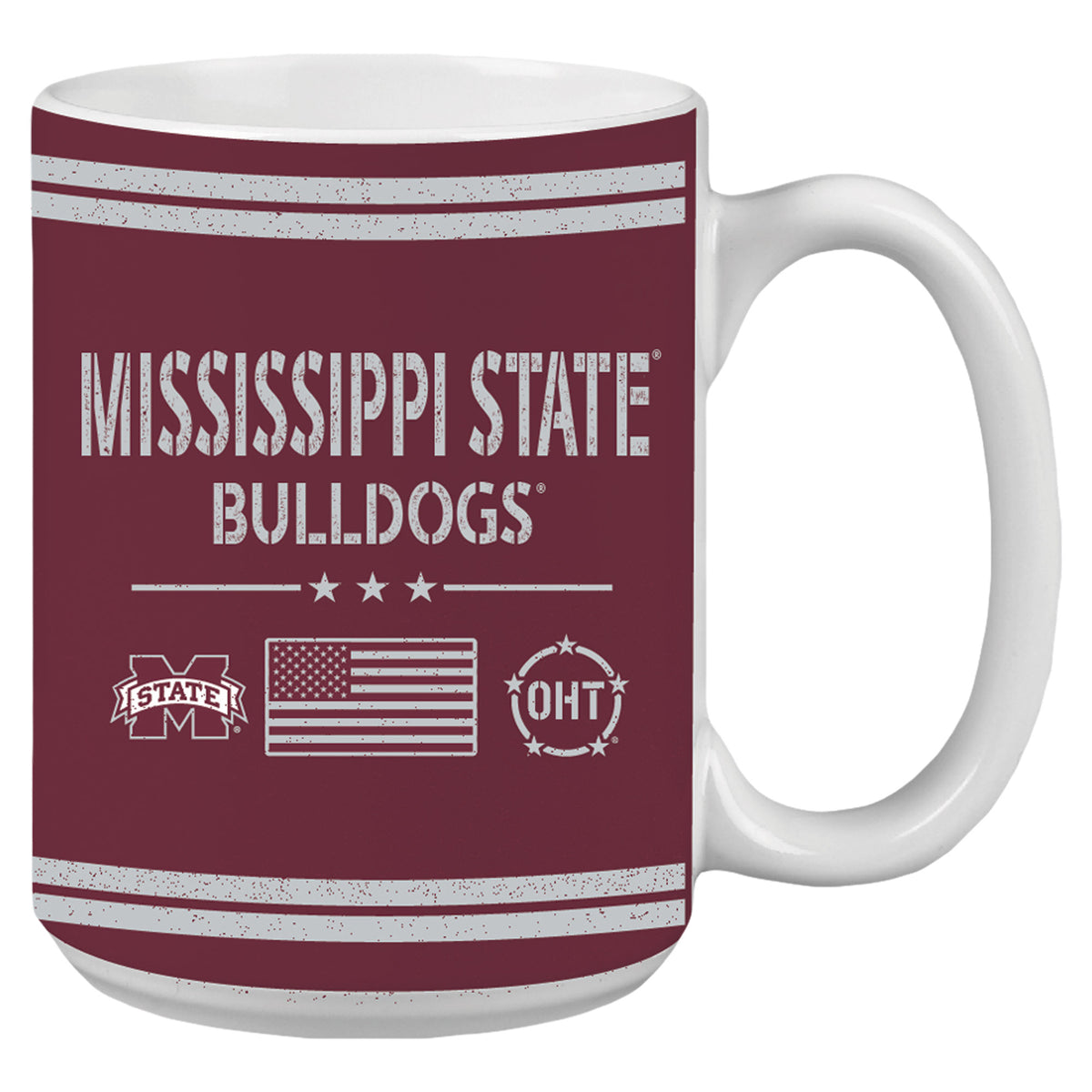 Mississippi State Bulldogs 15oz. OHT Military Appreciation Mug