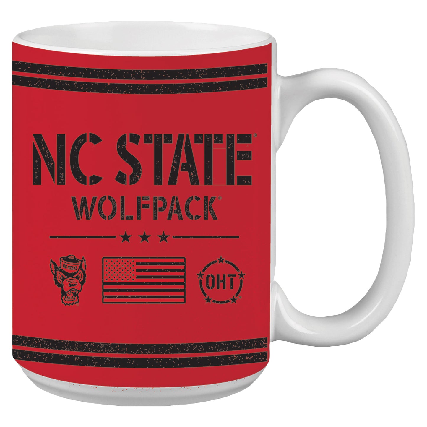 NC State Wolfpack 15oz. OHT Military Appreciation Mug