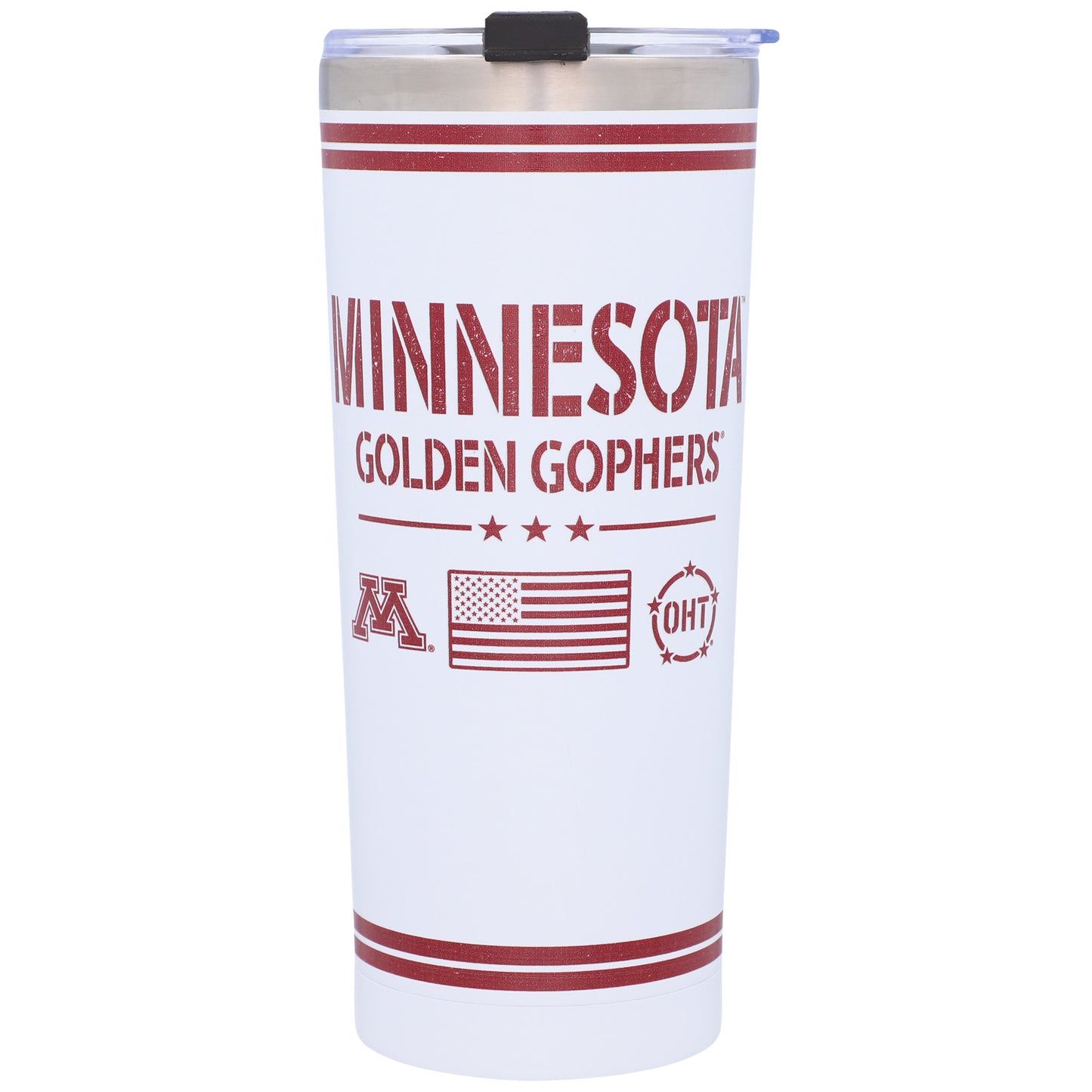 Minnesota Golden Gophers 24oz. OHT Military Appreciation Tumbler