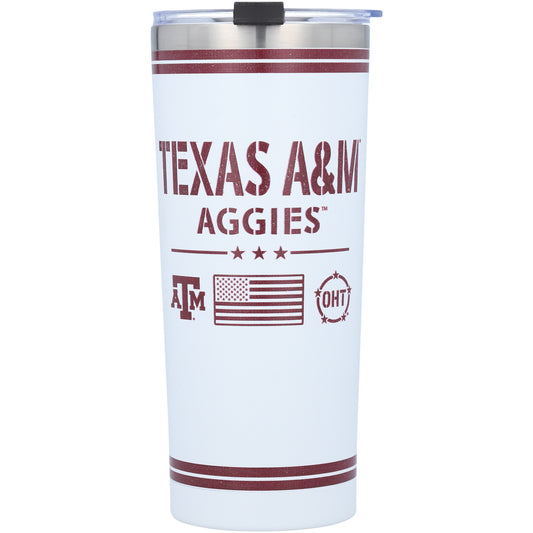 Texas A&M Aggies 24oz. OHT Military Appreciation Tumbler