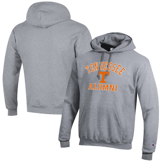 Men's Champion  Gray Tennessee Volunteers Alumni Logo Pullover Hoodie