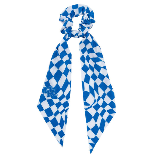 ZooZatz Kentucky Wildcats Checkered Scrunchie Scarf