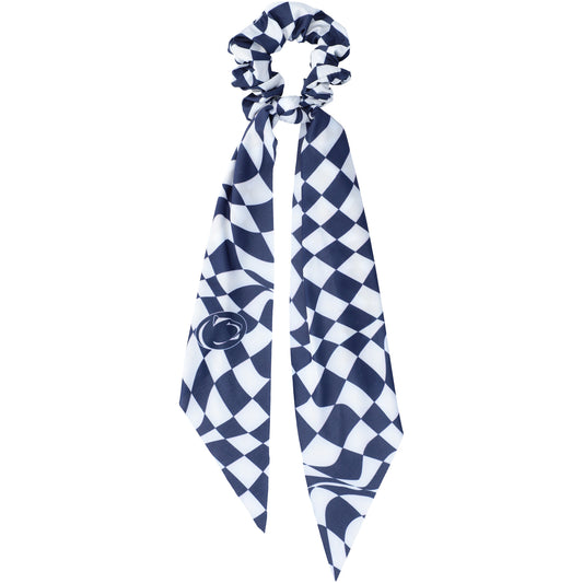 ZooZatz Penn State Nittany Lions Checkered Scrunchie Scarf