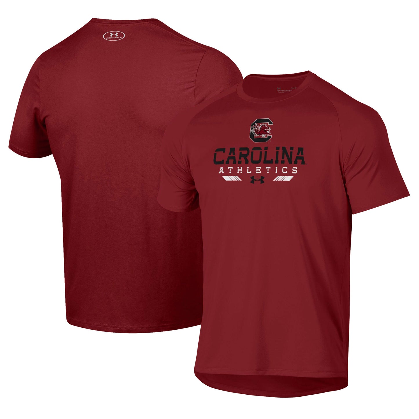 Men's Under Armour  Garnet South Carolina Gamecocks Athletics Tech T-Shirt