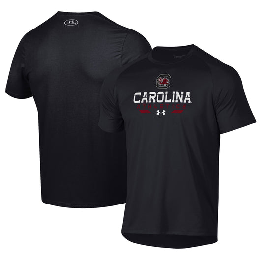 Men's Under Armour  Black South Carolina Gamecocks Athletics Tech T-Shirt