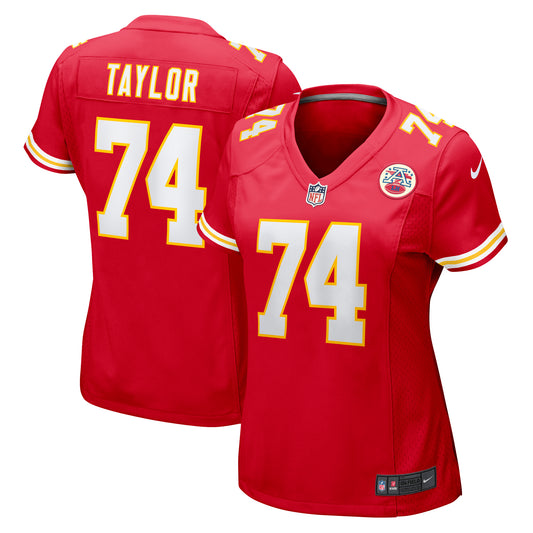 Women's Nike Jawaan Taylor Red Kansas City Chiefs Game Player Jersey