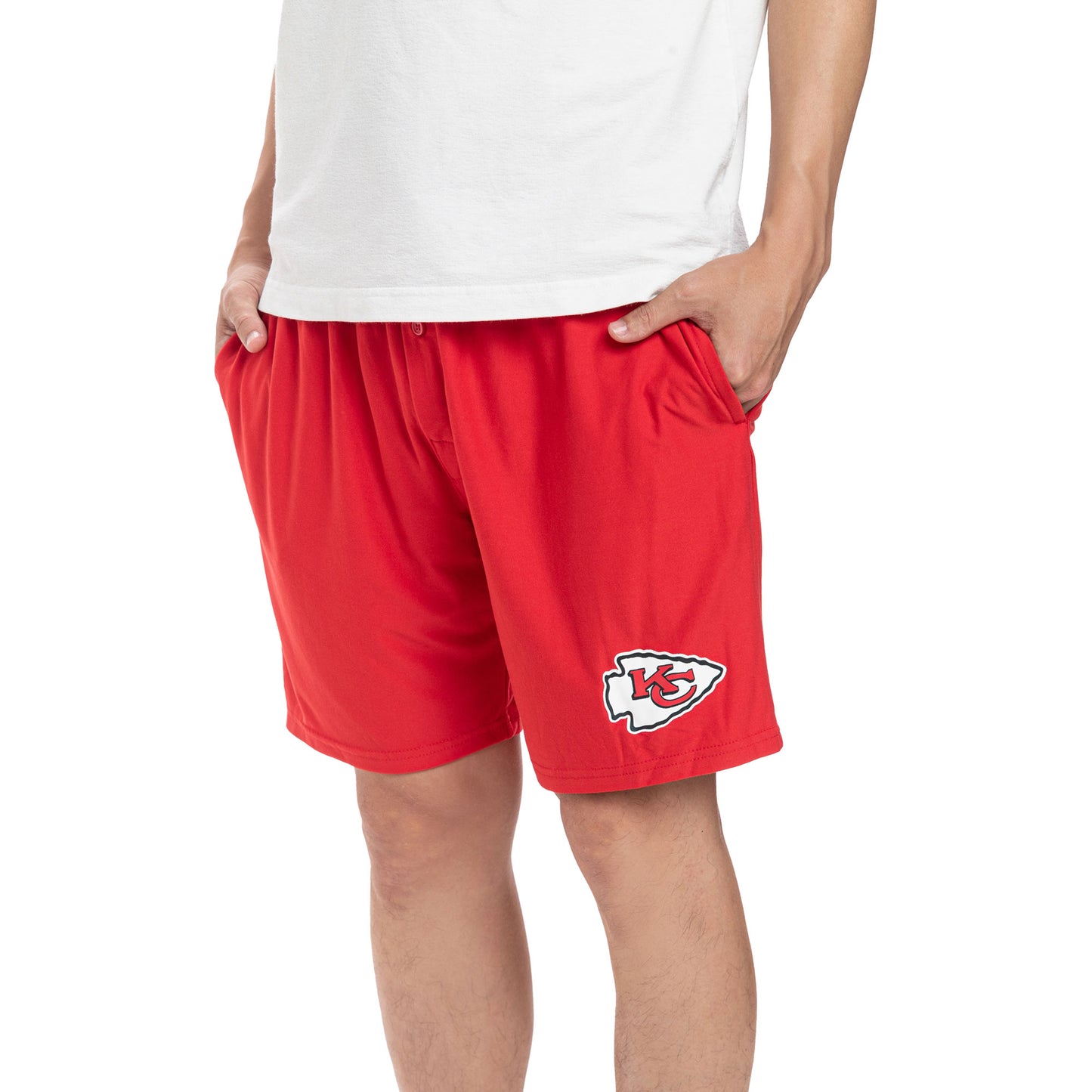 Men's Concepts Sport Red Kansas City Chiefs Gauge Jam Two-Pack Shorts Set