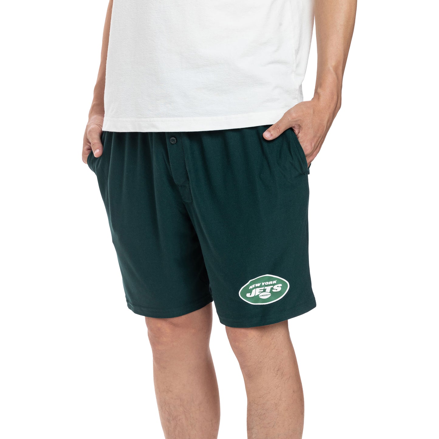 Men's Concepts Sport Green New York Jets Gauge Jam Two-Pack Shorts Set