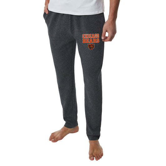 Men's Concepts Sport  Charcoal Chicago Bears Resonance Tapered Lounge Pants