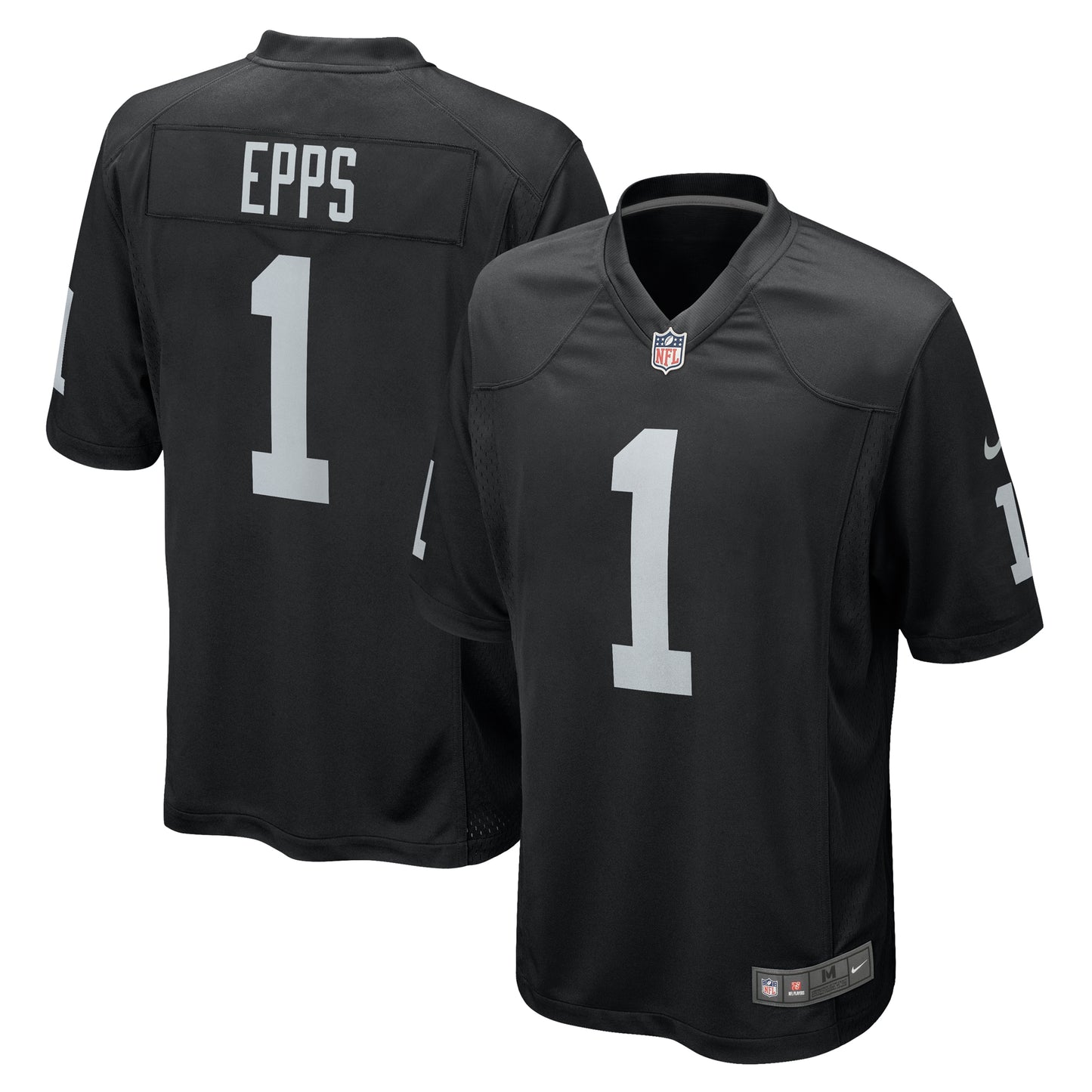 Men's Nike Marcus Epps Black Las Vegas Raiders Game Player Jersey