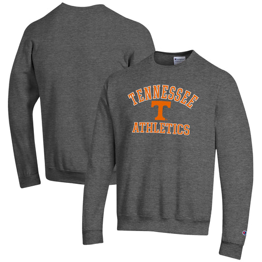 Men's Champion  Charcoal Tennessee Volunteers Athletics Logo Pullover Sweatshirt