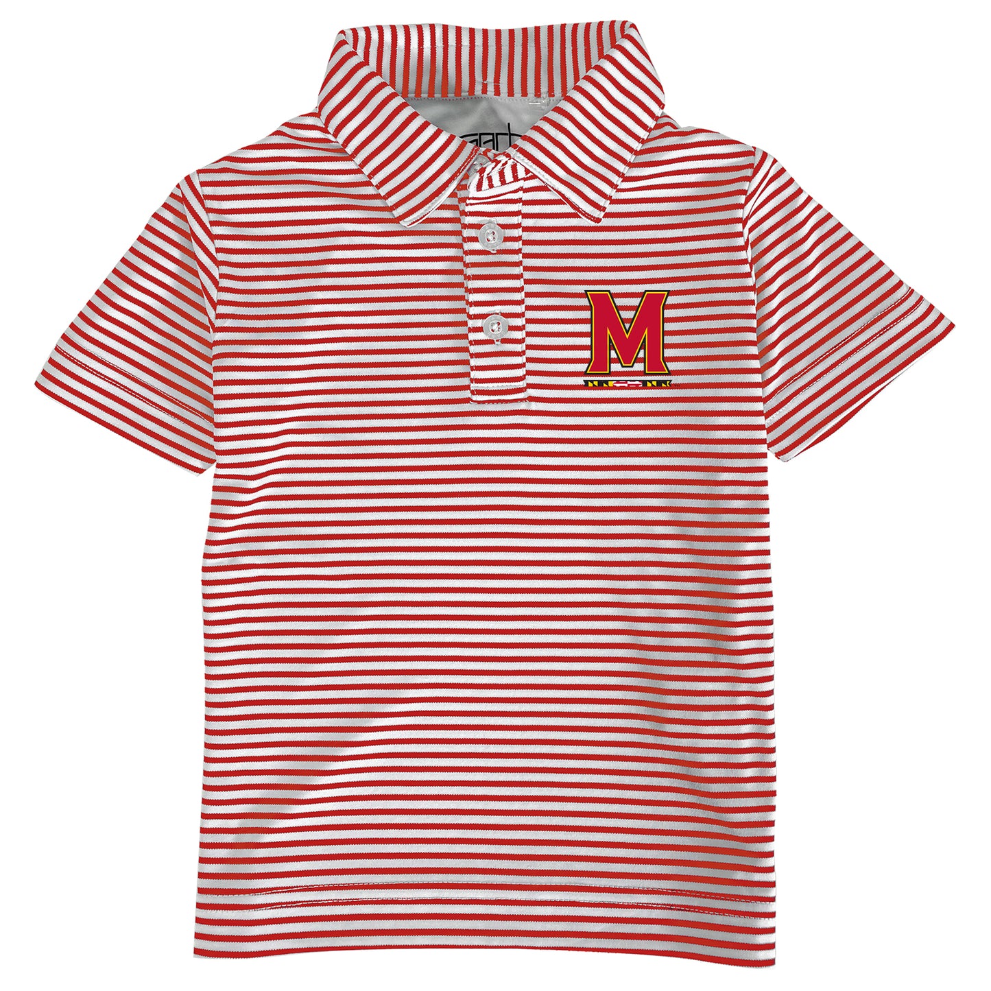 Toddler Garb  Red Maryland Terrapins Carson Polo