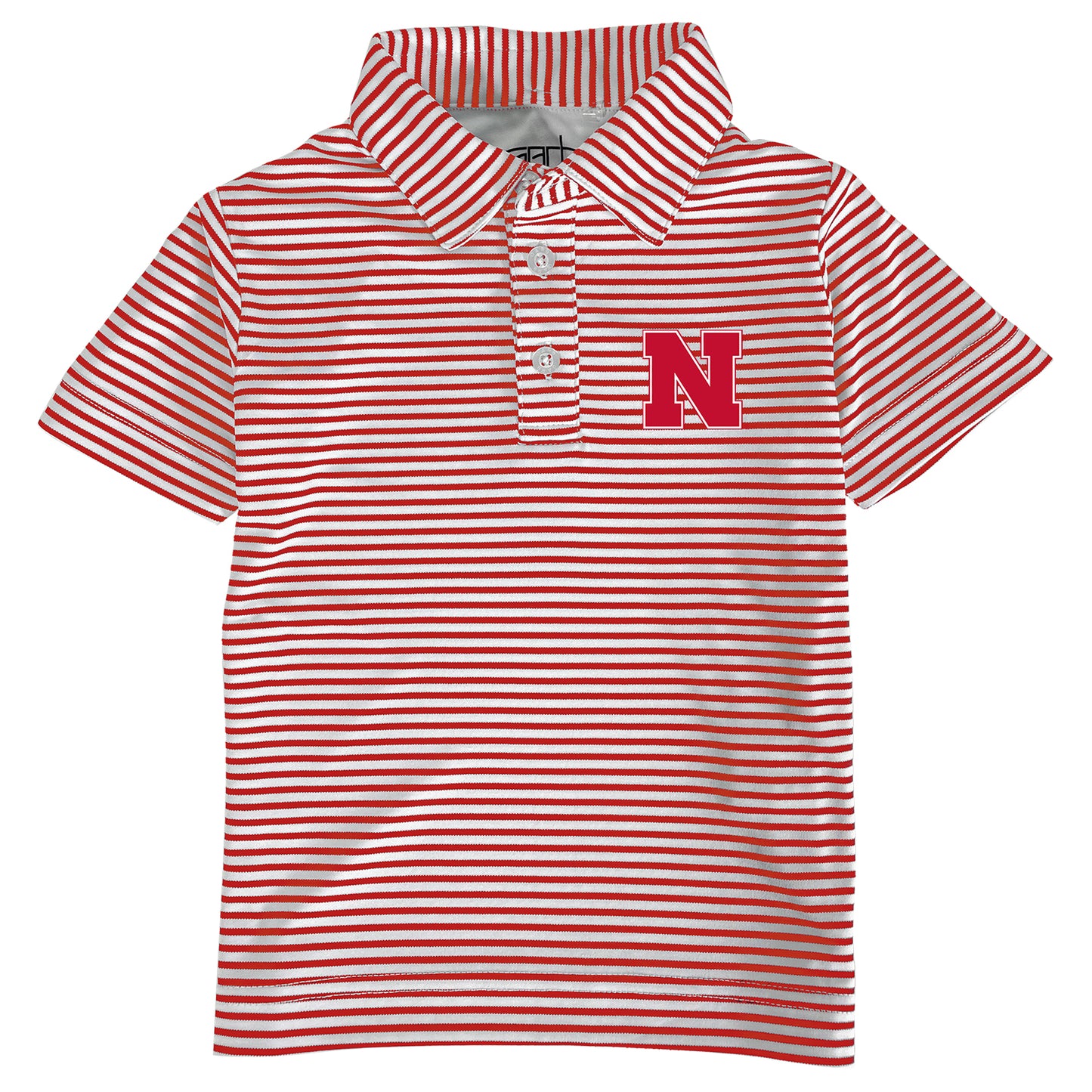 Toddler Garb Scarlet Nebraska Huskers Carson Polo