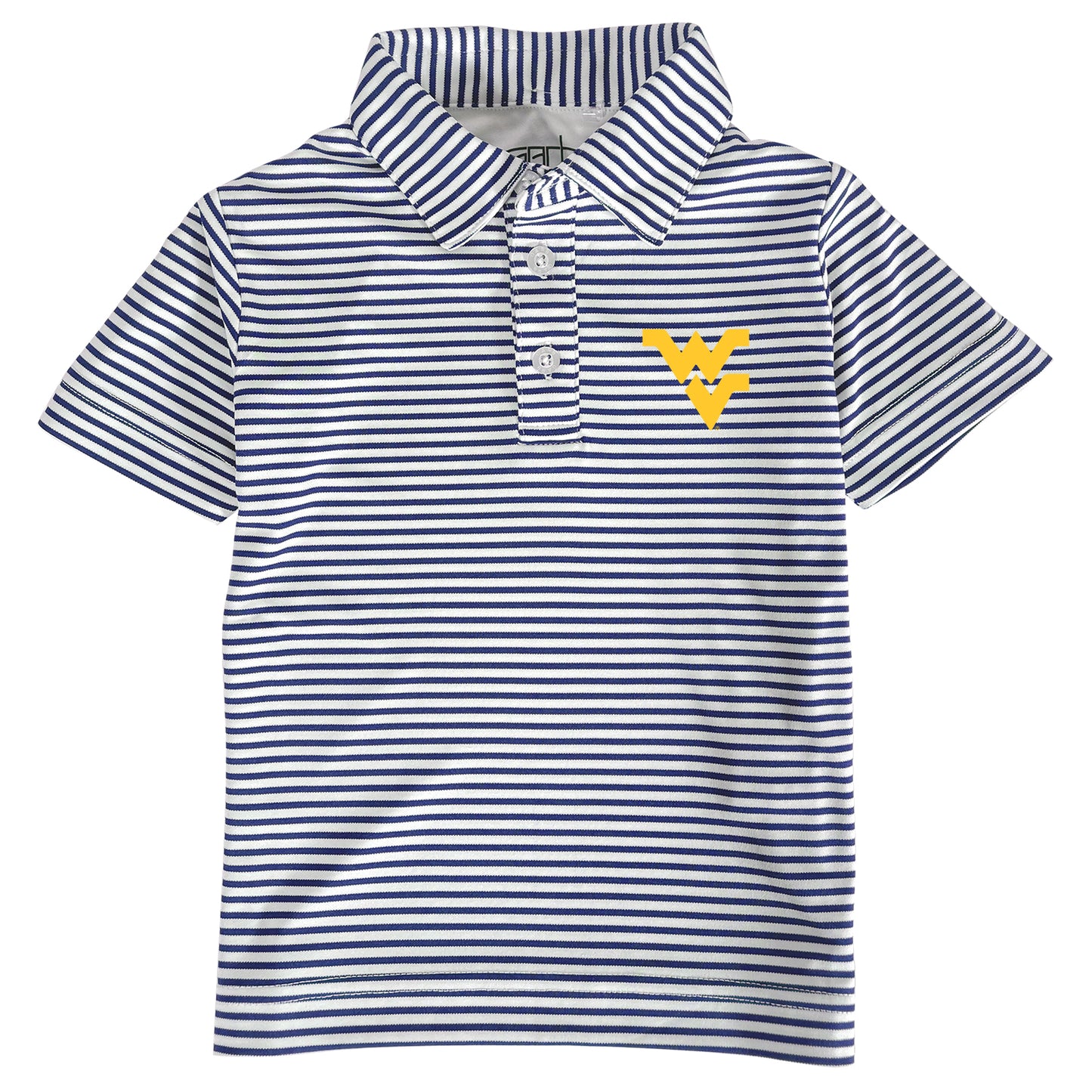 Toddler Garb  Navy West Virginia Mountaineers Carson Polo