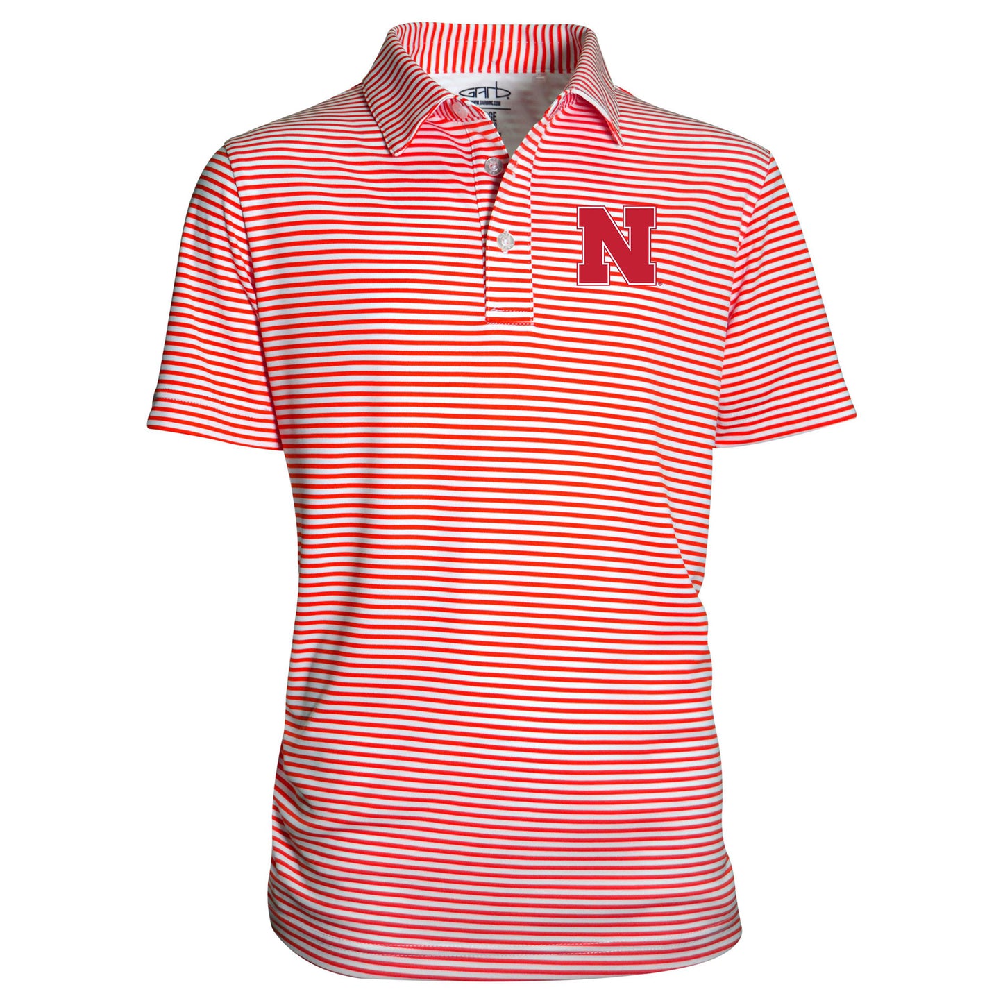 Youth Garb  Scarlet Nebraska Huskers Carson Polo