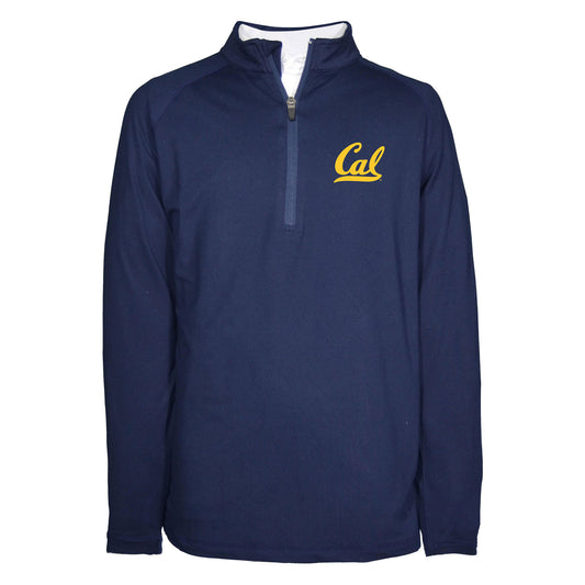 Youth Garb  Navy Cal Bears Matthew Raglan Quarter-Zip Top