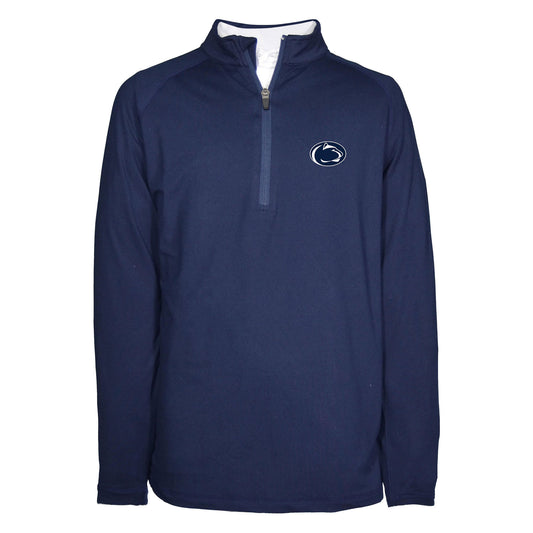 Youth Garb  Navy Penn State Nittany Lions Matthew Raglan Quarter-Zip Top