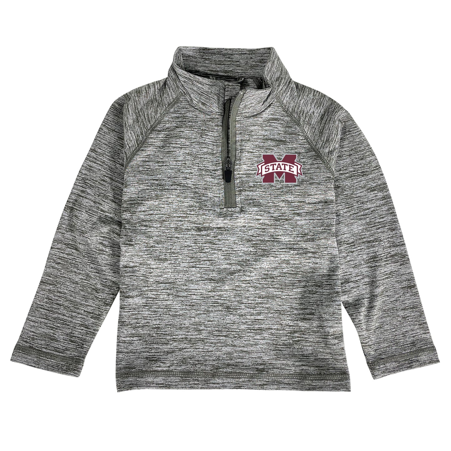 Toddler Garb  Gray Mississippi State Bulldogs Matthew Quarter-Zip Pullover Top