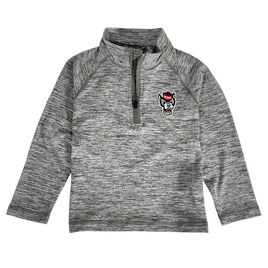 Toddler Garb  Gray NC State Wolfpack Matthew Quarter-Zip Pullover Top