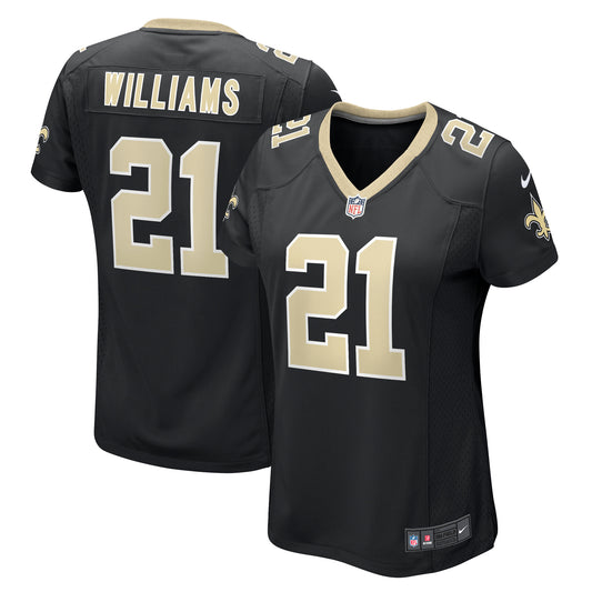 Women's Nike Jamaal Williams Black New Orleans Saints Player Jersey