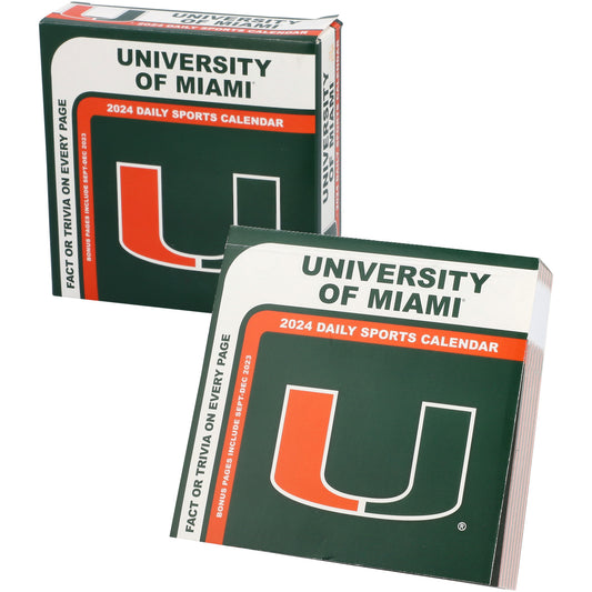 Miami Hurricanes 2024 Box Calendar