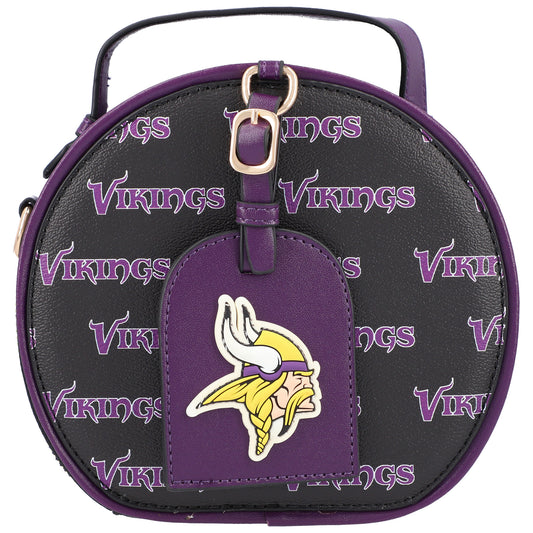 Cuce  Minnesota Vikings Repeat Logo Round Bag