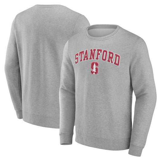 Men's Gray Stanford Cardinal Campus Sweatshirt