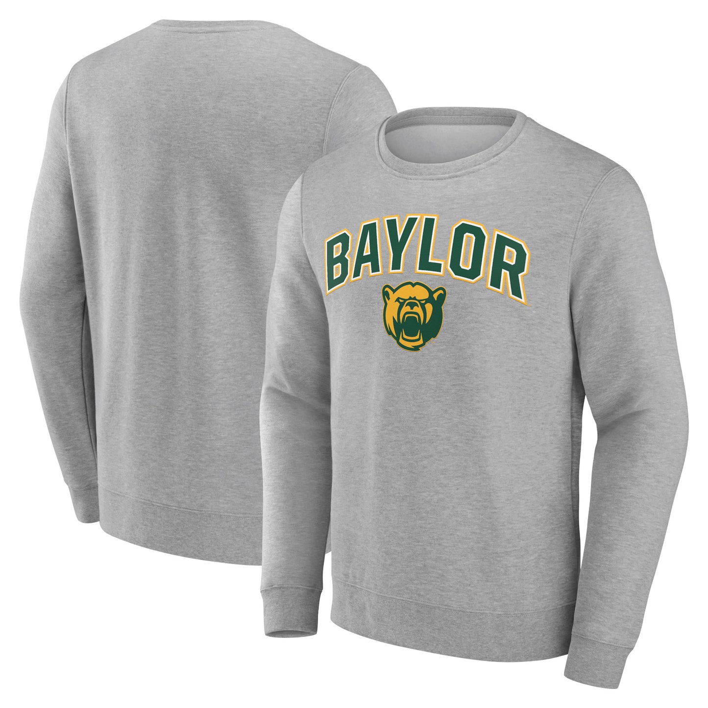 Men's Gray Baylor Bears Campus Sweatshirt