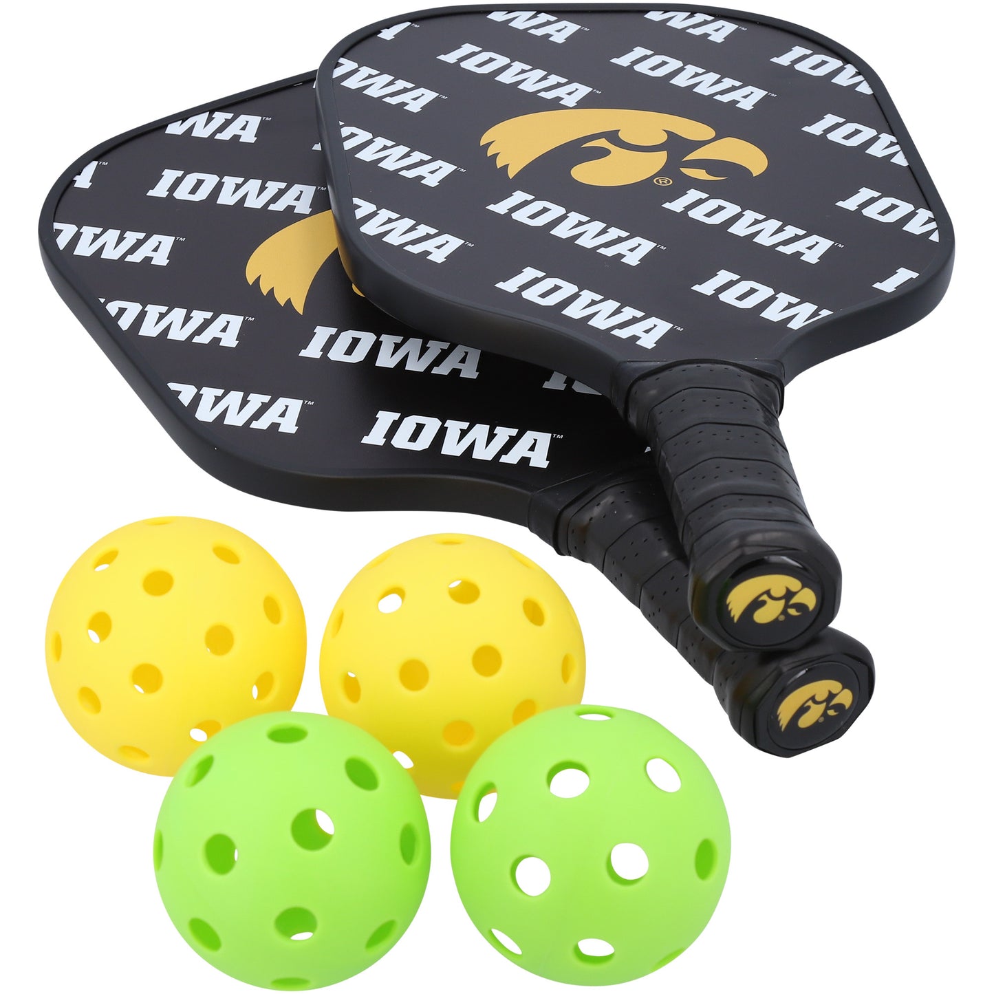 Iowa Hawkeyes Pickleball Paddle Set