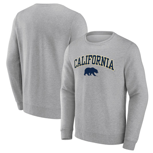 Men's Gray Cal Bears Campus Sweatshirt